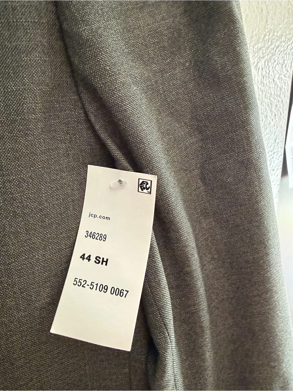 Stafford Men's Olive Green Two-Button Sport Coat